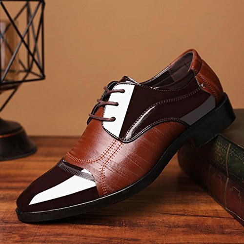 PLOT Lederschuhe Herren Herren Business Schuhe Hochzeit