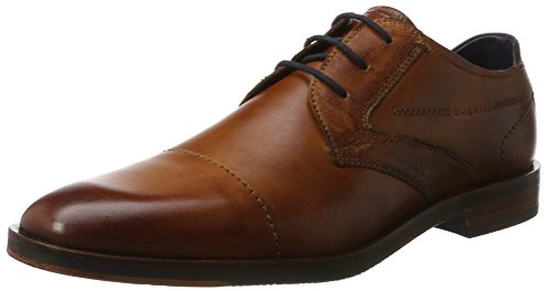 Bugatti Herren 311296051100 Derbys, Braun (Cognac 6300), 43 EU