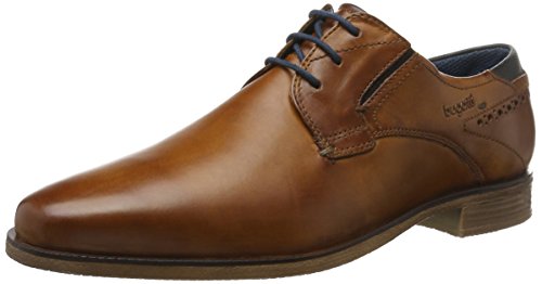 Bugatti Herren 311251011100 Derby, Braun (Cognac 6300), 44 EU