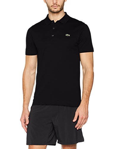 Lacoste Herren Poloshirt L1230-00, Einfarbig, Gr. XX-Large (Herstellergröße: 54)(T7), Schwarz (031 NOIR)