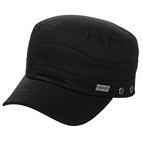 SIGGI Herren Army Cap Sonnen Sport Baseballcap Wandern schwarz günstig ...