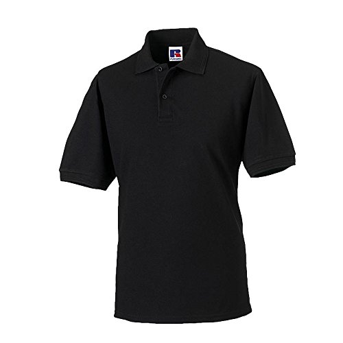 Russell – robustes Pique-Poloshirt – bis Gr. 6XL / Black, 3XL 3XL,Black