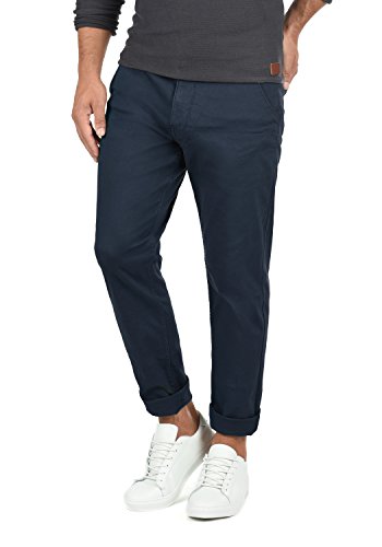 Blend Kainz Herren Chino Hose Stoffhose Aus Stretch-Material Regular Fit, Größe:W31/32, Farbe:Navy (70230)