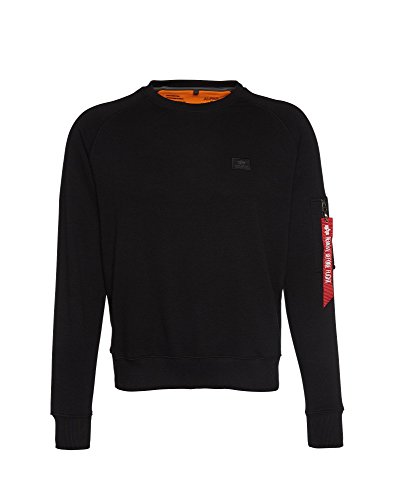 Alpha Industries Herren Sweatshirt schwarz XL