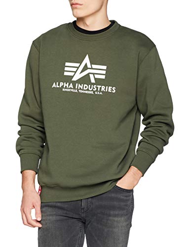 Alpha Industries Herren Sweatshirt oliv XL