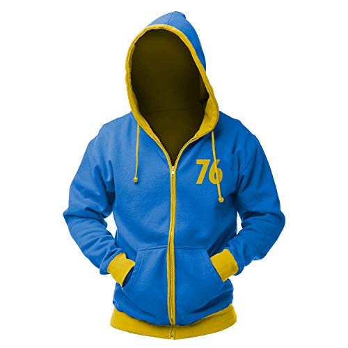 Fallout Vault 76 Zip Hoodie L