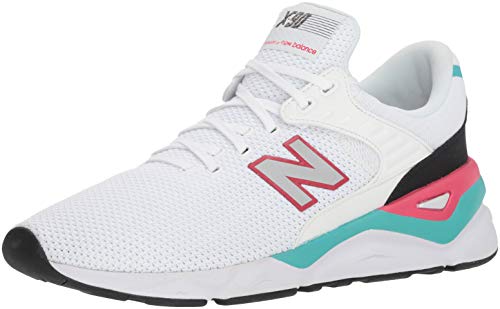 New Balance Herren X-90 Sneaker, Weiß (White/Pomegranate CRA), 42 EU