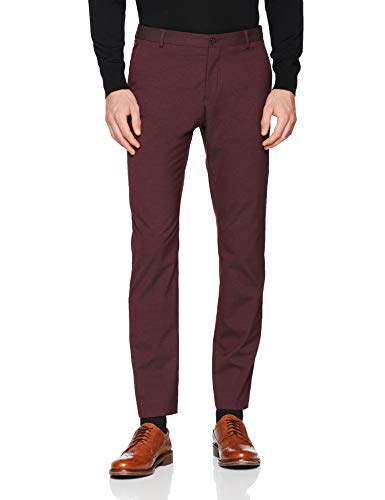 SELECTED HOMME Herren Anzughose SLHSLIM-MYLOLOGAN Fudge TRS B NOOS, Braun, W30(Herstellergröße: 48)