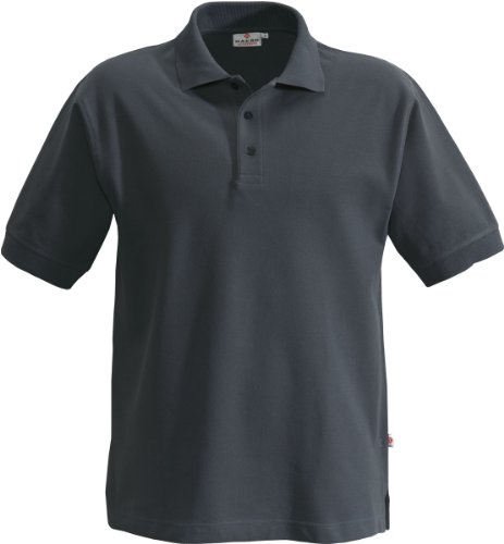 HAKRO Polo-Shirt „Classic“ – 810 – graphite – Größe: XL