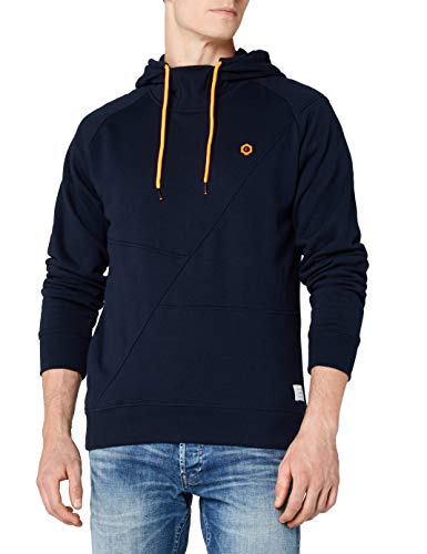 JACK & JONES Herren Kapuzenpullover JCOPINN Sweat Hood NOOS Blau (Navy Blazer Fit:Reg) X-Large