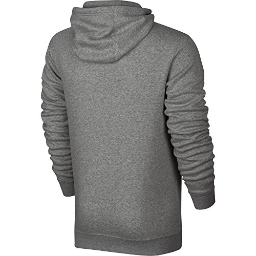 Nike Herren M Nsw Club Hoodie Fz Bb Grau Dk Grey Heather M Günstig