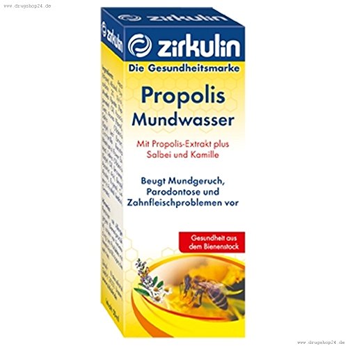 Zirkulin Naturheilmittel Propolis Mundwasser, 1er Pack (1 x 50 ml)