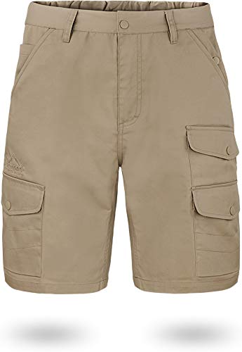 normani Kurze Bermuda Shorts US Army Ranger Feldhose/Arbeitshose S – XXXL Farbe Khaki Größe XXL