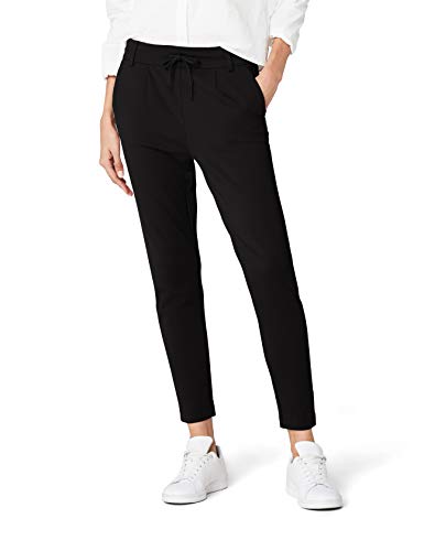 ONLY Damen onlPOPTRASH Easy Colour Pant PNT NOOS Hose, Schwarz (Black), 34/L32 (Herstellergröße: XS)