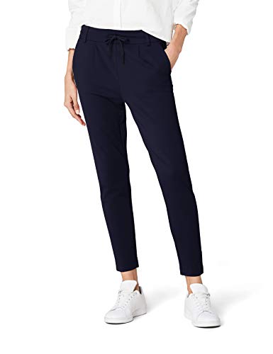 ONLY Damen onlPOPTRASH Easy Colour Pant PNT NOOS Hose, Blau (Night Sky), 38/L32 (Herstellergröße: M)