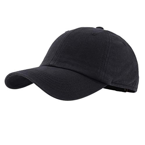 Gisdanchz Baseballkappe Damen Mütze Kappe Base Cap Men Dad Hat Women Polo Hats Basecap Baseball Cap Herren Profile Design Sommer Baseballcap Golf Männer Schwarz