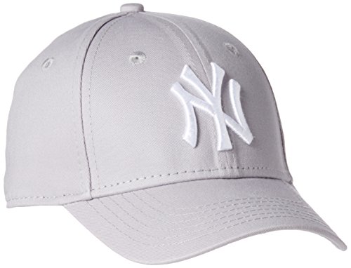 New Era Jungen Baseball Cap Mütze MLB Basic 9 Forty Adjustable,Grey/White,CHLD,10879075