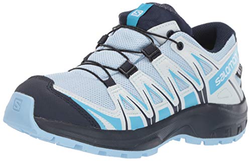 Salomon Unisex-Kinder XA Pro 3D CSWP J Traillaufschuhe, Blau (Cashmere Blue/Illusion Blue/Cyan Blue Cashmere Blue/Illusion Blue/Cyan Blue), 38 EU