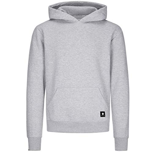 urban ace | Hoodie, Kapuzenpullover, Pullover | Herren, Unisex | für Fitness und Freizeit | grau oder schwarz | weich, mit hochwertiger Verarbeitung | S, M oder L (grau, L)