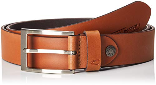 camel active Herren 402690/9B69 Gürtel, Braun (Cognac 8), 105 (Herstellergröße: L)