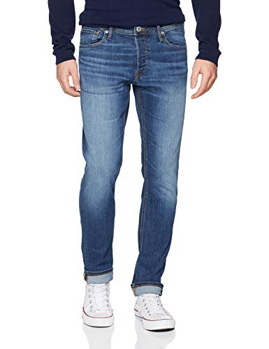 Jack & Jones NOS Herren Slim Jeans JJIGLENN JJORIGINAL AM 814 NOOS, Blau (Blue Denim), W36/L32 (Herstellergröße: 36)