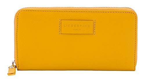 Liebeskind Berlin Damen Essential Sally Wallet Large Geldbörse Gelb (Tawny Yellow), 2.0×10.0x20.0 cm