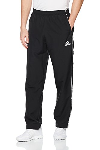 adidas Herren Core 18 Hose, schwarz (Black/White), L