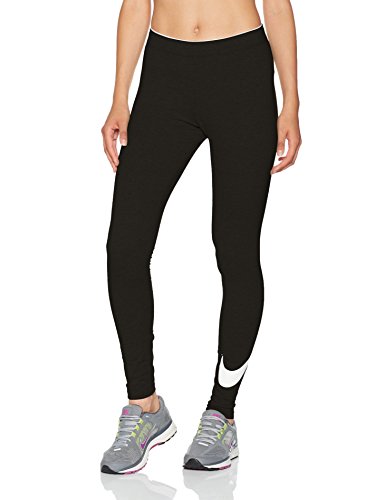 Nike W NSW Club logo2 Damen Leggings, Schwarz(Black/White/010), Gr. M