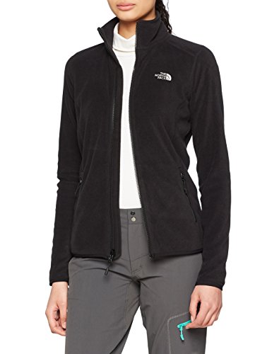 The North Face Damen Jacke 100 Glacier, schwarz (tnf black), 48 (Herstellergröße: Large)