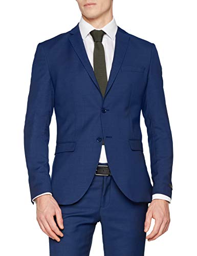 JACK & JONES PREMIUM Herren JPRSOLARIS Blazer NOOS Anzugjacke, Blau Medieval Blue, 52