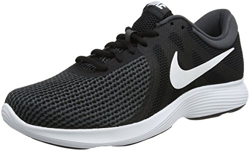 Nike Revolution 4, Herren Laufschuhe, Schwarz (Black/White/Anthracite 001), 43 EU (8.5 UK)