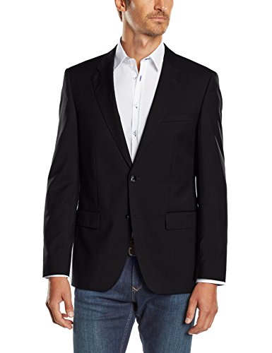 Tommy Hilfiger Tailored Herren Butch STSSLD99003 Anzugjacke, Schwarz (099), 110