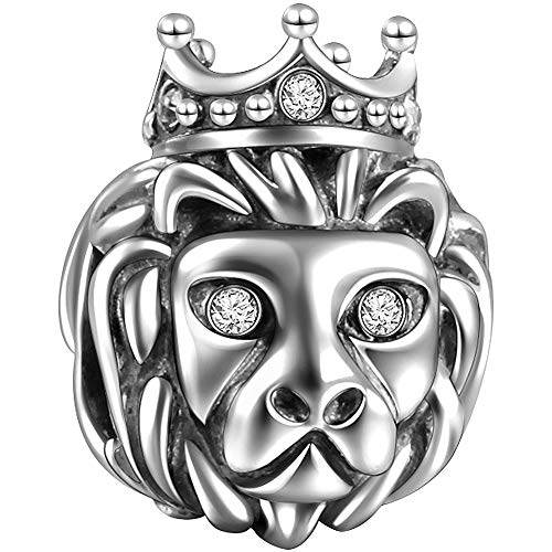 Soufeel Singapur Merlion Lion Charm 925 Sterling Silber Anhänger für Armband und Kette