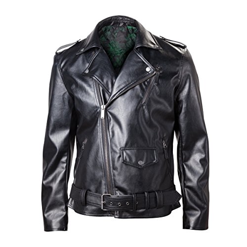 Zelda Jacke -2XL- PU, schwarz