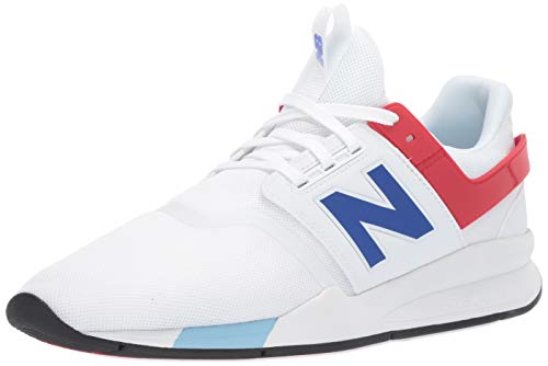 New Balance Herren 247v2 Deconstructed Sneaker, Weiß White, 42 EU