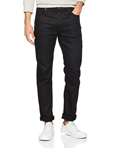 JACK & JONES Herren JJITIM JJORIGINAL JOS 220 NOOS Slim Jeans, Schwarz Black Denim, W32/L32