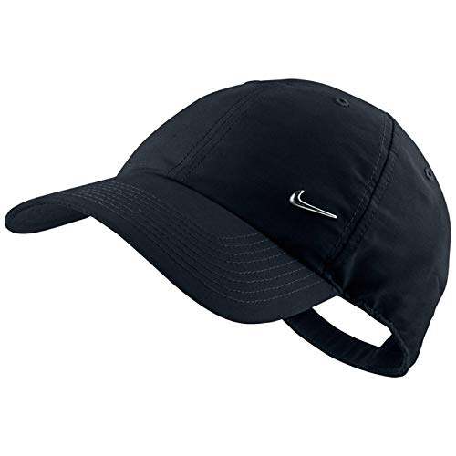 nike metal swoosh logo cap