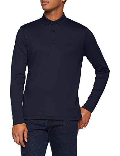 BOSS Herren Pirol Poloshirt, Blau (Navy 410), Large