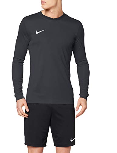 NIKE Herren Langarm Trikot Park VI, 725884-010, schwarz (Black/White), Gr. XL