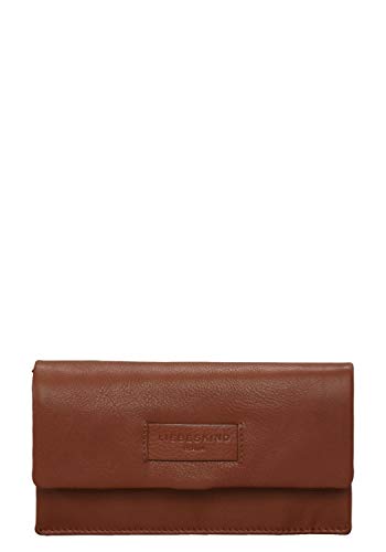 Liebeskind Berlin Damen Essential Slam Wallet Large Geldbörse, Braun (Bourbon) 2x10x19 cm