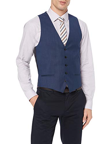 Strellson Premium Herren VES Anzugweste, Blau (Blue 440), (Herstellergröße: 50)