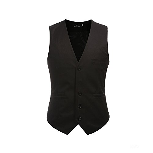 Herren Anzugweste Elegant Basic Weste Stilvoll Vest Regular Design