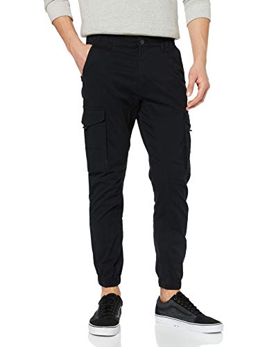 JACK & JONES Herren JJIPAUL JJFLAKE AKM 542 Black NOOS Hose, Schwarz, W34/L30