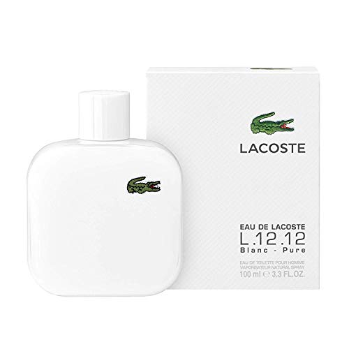 Lacoste L 12 Blanc homme/men, Eau de Toilette, Vaporisateur, 1er Pack (1 x 100 ml)