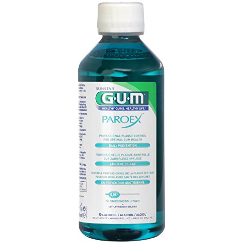 6er Vorteilspack Gum Paroex Mundspülung 0,06% CHX 500ml (6x 500ml)