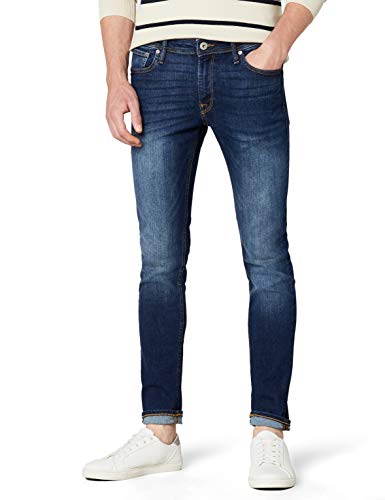 JACK & JONES Herren Liam Original Am 014 Jeanshose, Blue Denim, 34W / 32L