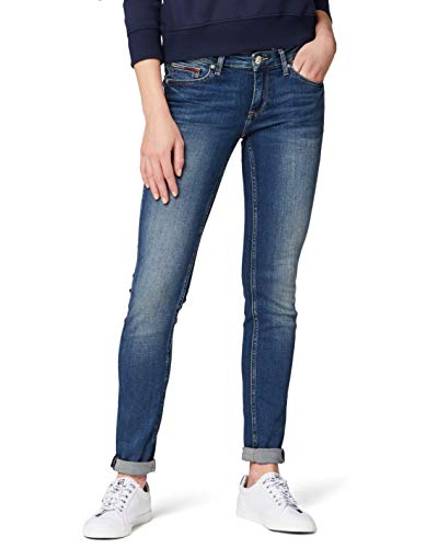 Tommy Jeans Damen Low Rise Sophie Skinny Jeanshose Blau Royal Blue