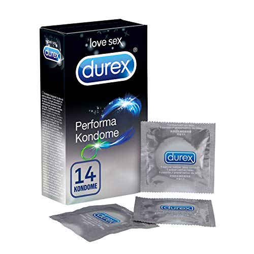 Durex Performa Kondome Aktverlängernde Kondome Mit 5 Benzocainhaltigem Gel Für Länger 