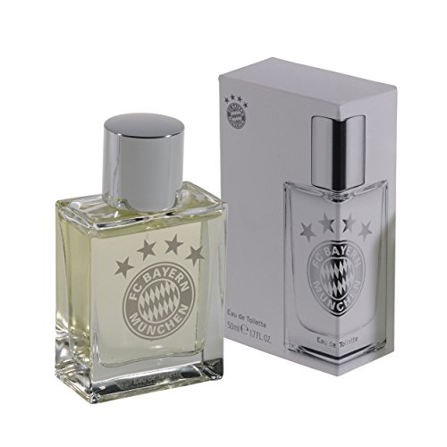 Bayern München kompatibel EAU de Toilette + Sticker München Forever, Duftwasser, Herrenduft, Toilette