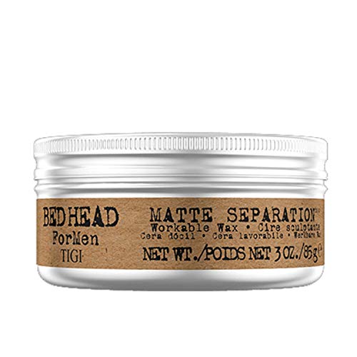 Tigi Bed Head Men Matte Separation Workable Wax, 1er Pack, (1x 85 g)